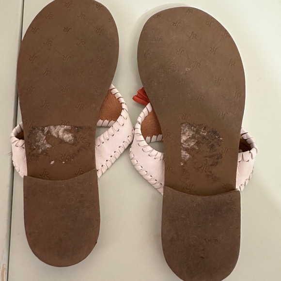 Jack Rogers Alana Sandal - White Orange - Picture 3 of 5